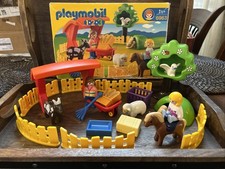 Playmobil 1-2-3 Petting Zoo