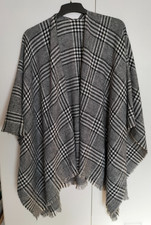 Poncho Stola Cape kariert