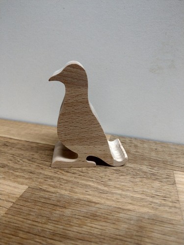 Handy ständer aus buche - handy,