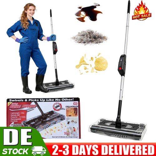 Akku besen kehrbesen swivel - akku-besen,