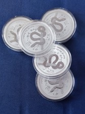 1 Oz Silbermünze Lunar II