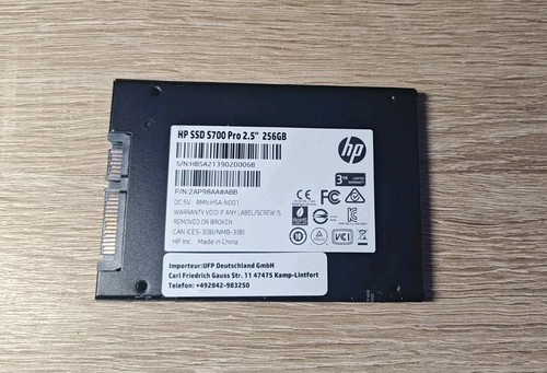 Ssd s700 pro 256gb - hp,