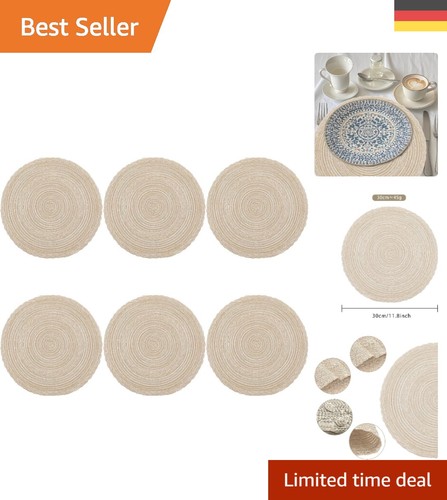 Platzset rund 6er set - platzset,