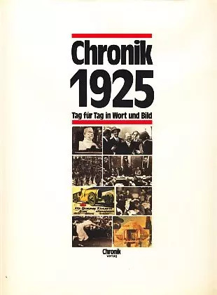 Chronik 1925 tag für - tag,