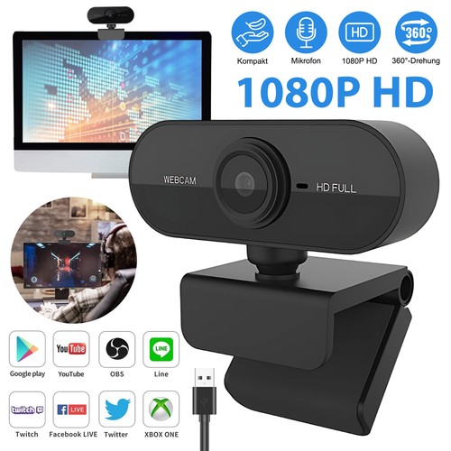 Usb webcam fullhd 1080p - webcam,
