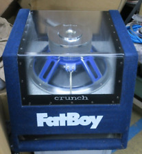 Crunch Fatboy BASSKISTE MIT 38CM SUBWOOFER Bassreflex B Ware