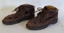 Original Chiemsee Leder Schuhe Größe 41 braun mit Luft-Öffnungen Herren