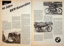 Oldtimer Markt 1069) Teil IV - 60 Jahre BMW Motorrad - ein interessanter Rückbli