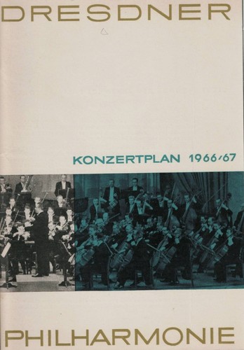 Programmheft dresdner - programmheft,