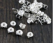 Ohrsteckerverschluss Ohrring Stopper Ohrringverschluss 925 Silber NEU
