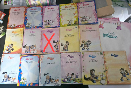 15x galupy bibombl blätter - 15x, a6