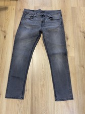 Nudie Jeans Lean Dean Pine Grey Slim Fit Jeans Hose Herren W38 L32