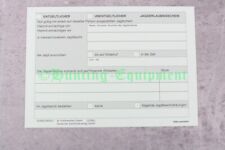 20 Stück Begehungsschein Jagderlaubnisschein Vordruck Formular