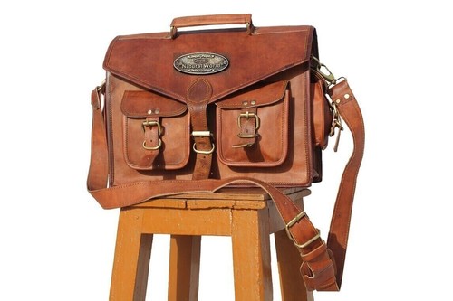 Herren echtleder vintage - echtleder,