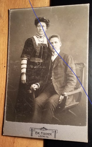Paar van scharrel - scharrel, geb