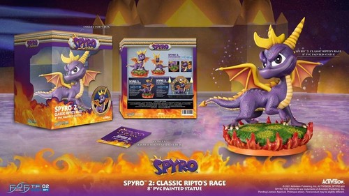Spyro ripto rage pvc - spyro, ripto's