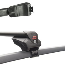 Für Renault Talisman 1 I Kombi ab 16 Schwarz Aluminium Dachträger Relingträger