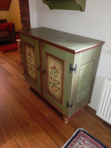 Voglauer kommode handbemalt - voglauer,