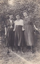 Historische Foto-AK - Drei