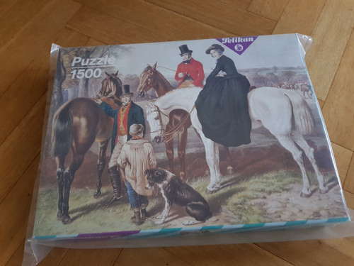 Vintage altes puzzle 1500 - -,