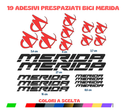 Kit aufkleber merida - aufkleber,