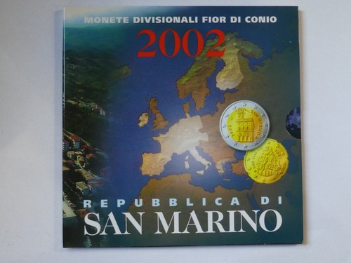 San marino euro kms 2002 - euro,