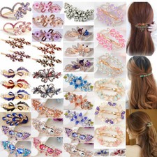 Damen Kristall Haarspange