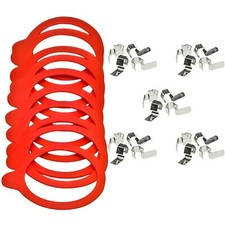Set 10 Weckringe 54x67 mm Gummiringe für Weckgläser 6 cm + 20 Universalklammern