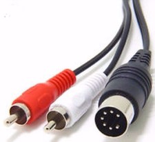 7Pin AMP CABLE KENWOOD TS