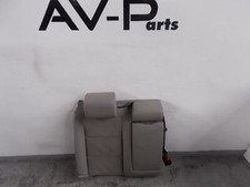 Original Audi A4 8E B7 Sitz Ledersitz Rücksitz Rückenlehne Alcantara Platin re.