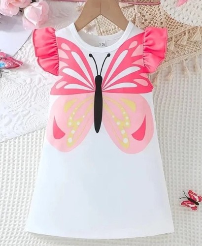 Niedliches mädchenkleid - niedliches,