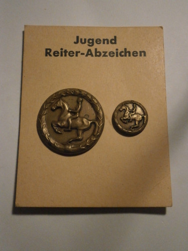 Jugend reiter abzeichen pin - jugend,