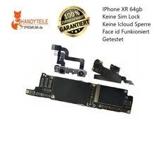 Original iPhone XR  64GB Platine Motherboard Mit Face ID  geprüft 