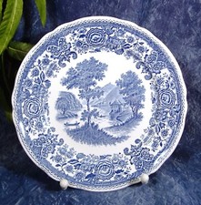 Villeroy & Boch  Burgenland blau - 1 Kuchenteller Alte Serie  19 cm Dekor 3 a
