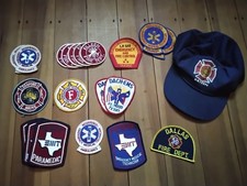 Aufnäher Patches Konvolut USA Feuerwehr Santäter