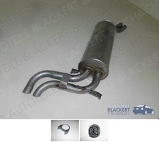 Auspuff Endtopf+Anbauteile