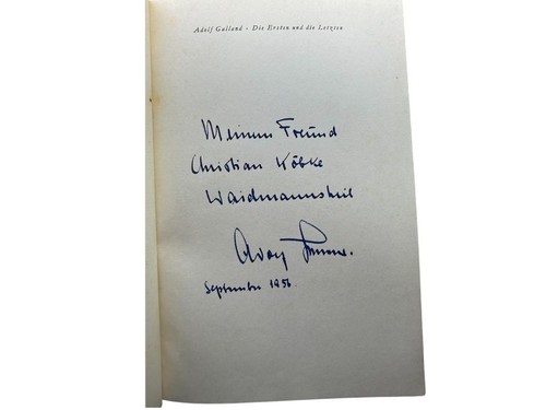 Mit widmung die ersten - widmung,