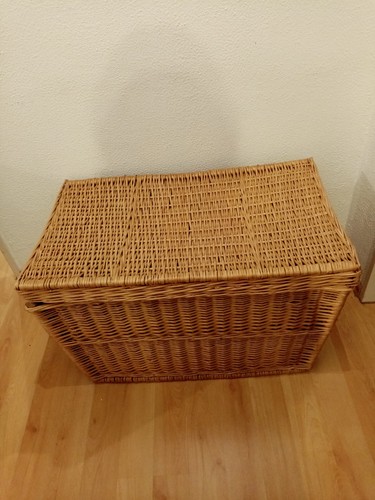 Große weidentruhe 80cm - große, mit