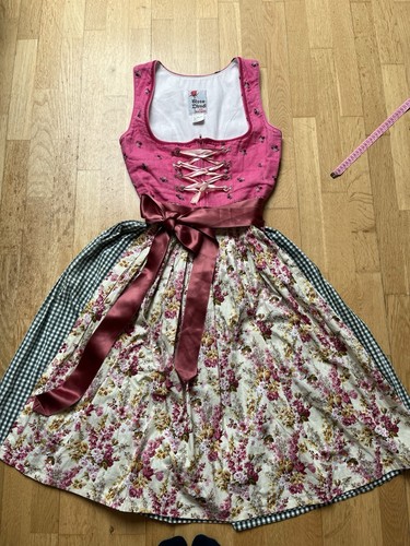 Rose dirndl kleid - gr., 36
