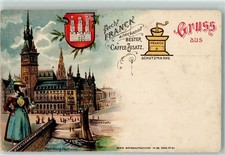 13148000 - 2000 Hamburg Gruss aus Lithographie Franck Kaffee-Zusatz Serie