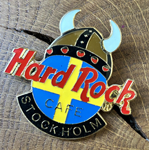 Pin hard rock - pin, stockholm