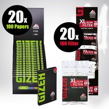 GIZEH 20 XL Slim Filter Extra
