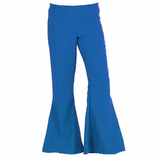 Schlaghose damen blau - blau, 70er