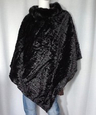 Faux Fur Poncho Webfell