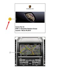 Porsche Cayenne 9pa Navi