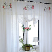 SHOP THE LOOK Rose Q Vorhänge Raffgardine Rollo Gardinen Landhaus Shabby Vintage
