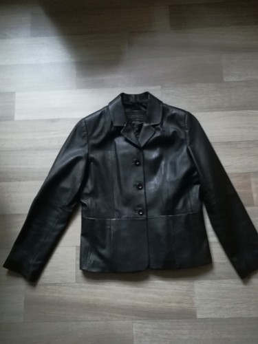 Damen leder blazer gr - ,,