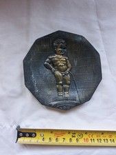 Manneken Pis Messing Tablett