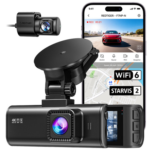 Redtiger dashcam vorne hinten - dashcam,