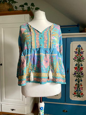 Boho Bluse Gr. L – Viskose